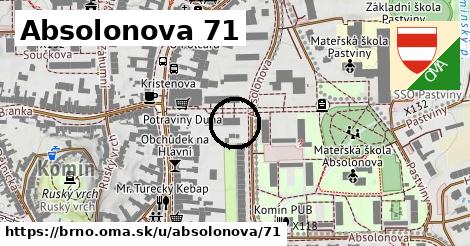 Absolonova 71, Brno