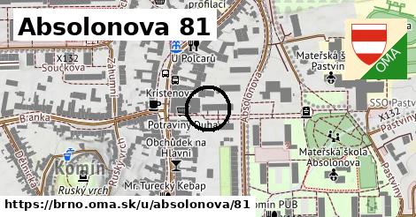 Absolonova 81, Brno