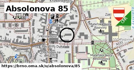 Absolonova 85, Brno