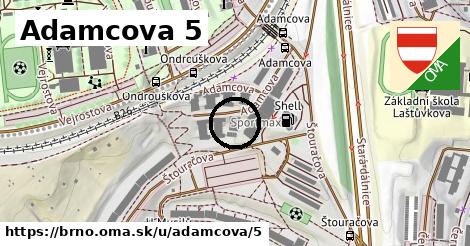 Adamcova 5, Brno