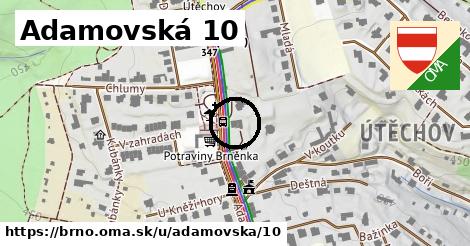 Adamovská 10, Brno