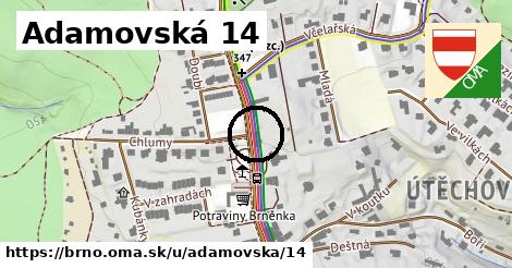 Adamovská 14, Brno