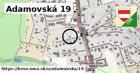 Adamovská 19, Brno