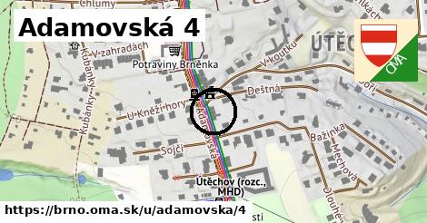 Adamovská 4, Brno