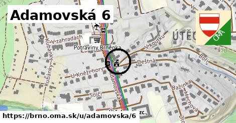 Adamovská 6, Brno