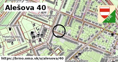 Alešova 40, Brno