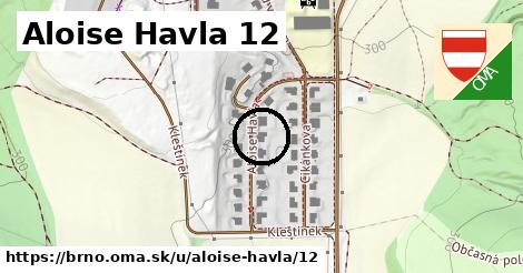 Aloise Havla 12, Brno