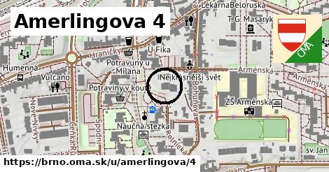 Amerlingova 4, Brno