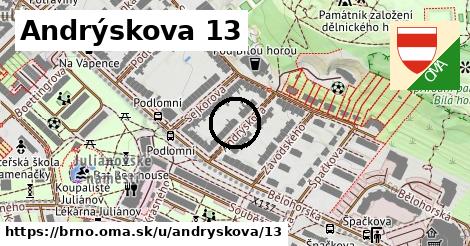 Andrýskova 13, Brno