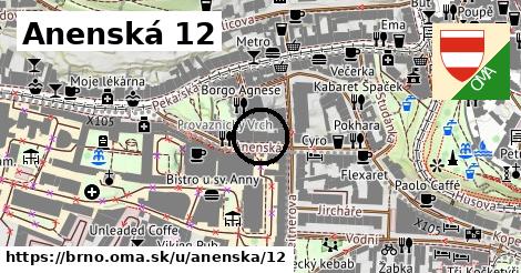 Anenská 12, Brno