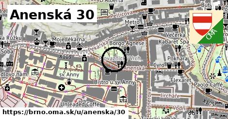 Anenská 30, Brno