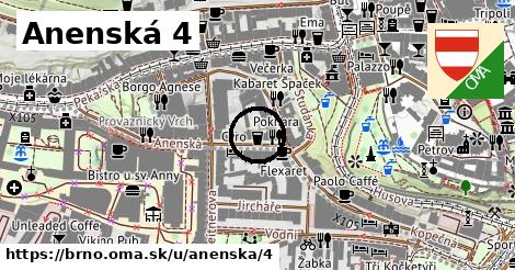 Anenská 4, Brno