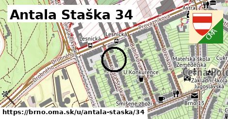 Antala Staška 34, Brno