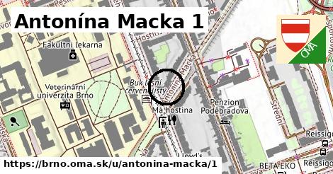 Antonína Macka 1, Brno