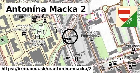 Antonína Macka 2, Brno