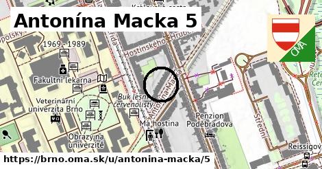 Antonína Macka 5, Brno