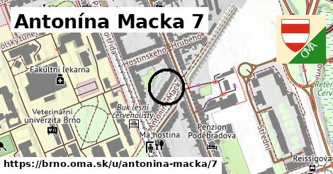 Antonína Macka 7, Brno