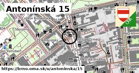 Antonínská 15, Brno