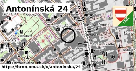 Antonínská 24, Brno