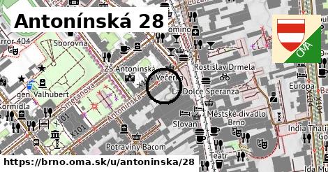 Antonínská 28, Brno