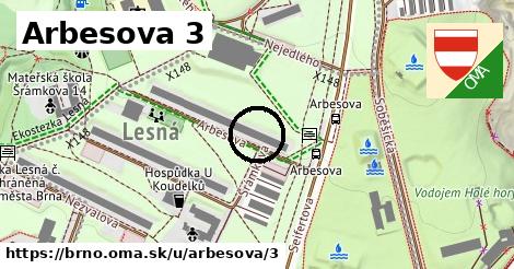 Arbesova 3, Brno