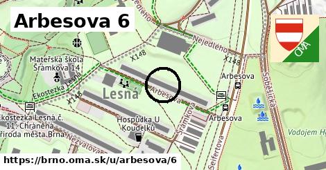 Arbesova 6, Brno