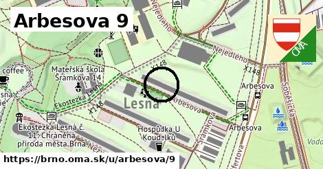 Arbesova 9, Brno