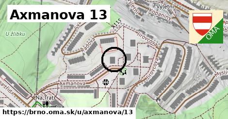 Axmanova 13, Brno