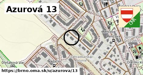 Azurová 13, Brno