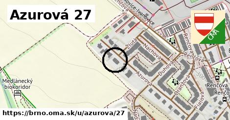 Azurová 27, Brno