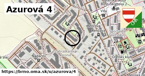 Azurová 4, Brno