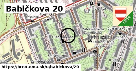 Babičkova 20, Brno