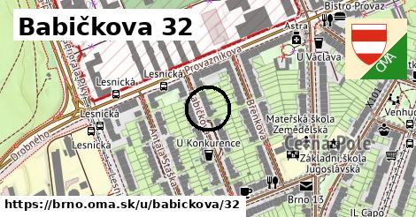 Babičkova 32, Brno