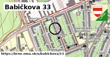 Babičkova 33, Brno
