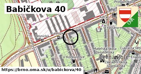 Babičkova 40, Brno