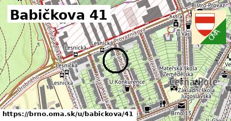 Babičkova 41, Brno