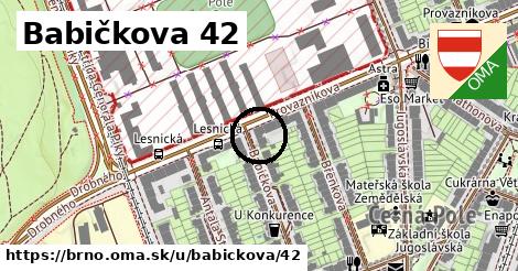 Babičkova 42, Brno