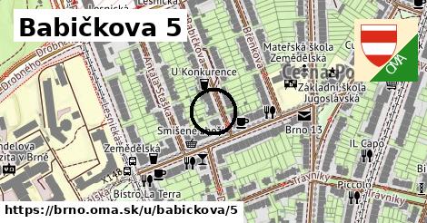 Babičkova 5, Brno