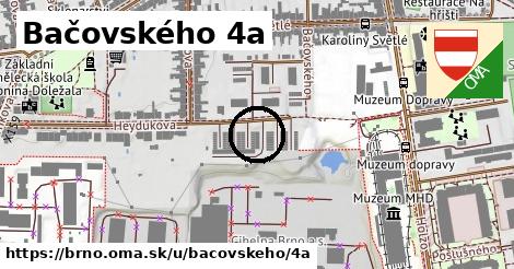 Bačovského 4a, Brno