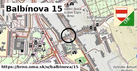 Balbínova 15, Brno