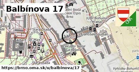 Balbínova 17, Brno