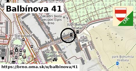 Balbínova 41, Brno