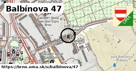 Balbínova 47, Brno