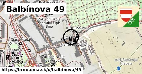 Balbínova 49, Brno