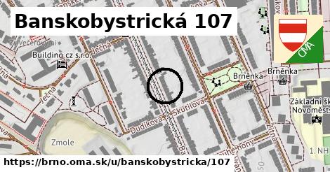 Banskobystrická 107, Brno