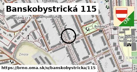 Banskobystrická 115, Brno