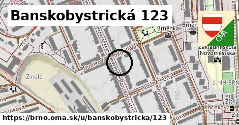 Banskobystrická 123, Brno