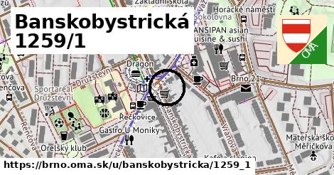 Banskobystrická 1259/1, Brno