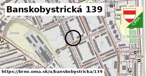 Banskobystrická 139, Brno
