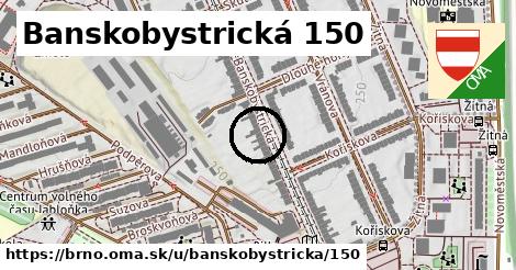 Banskobystrická 150, Brno